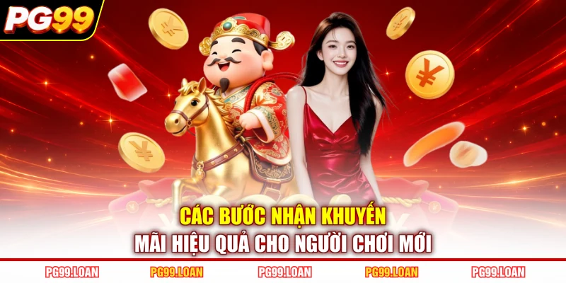 Các bước nhận khuyến mãi hiệu quả cho người chơi mới